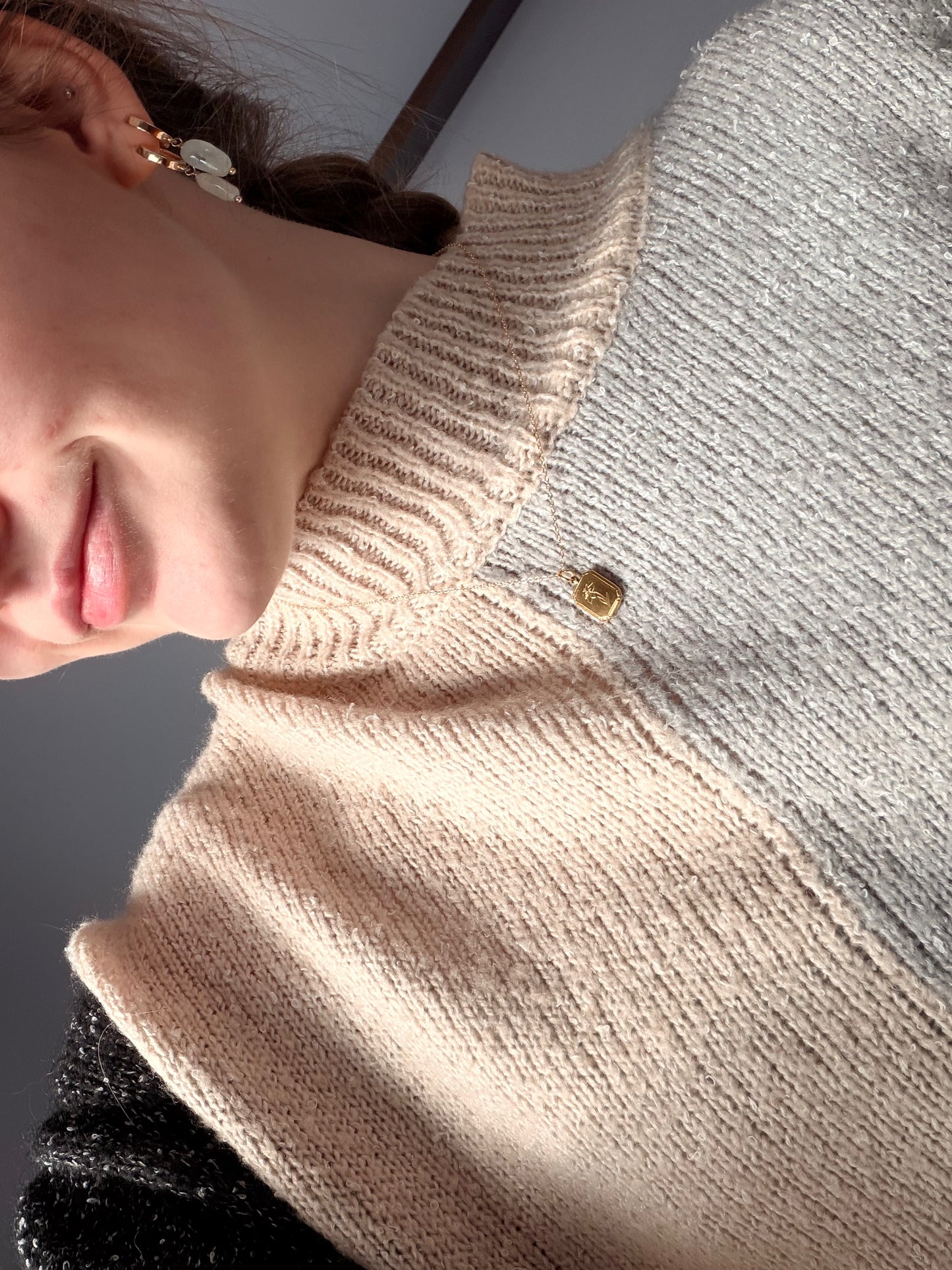 Dainty birth flower necklaces