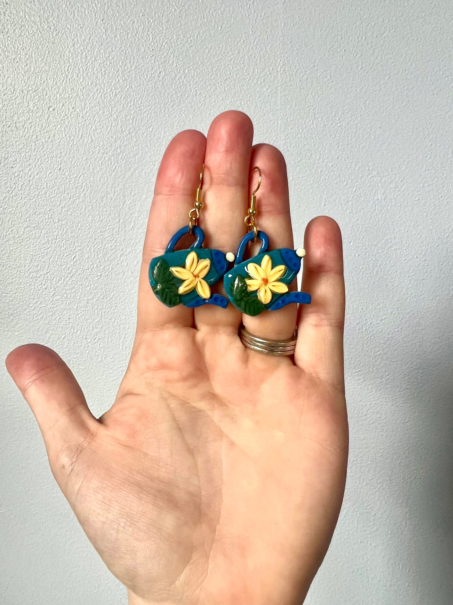 Put a Kettle On | Polymer Clay Dangle