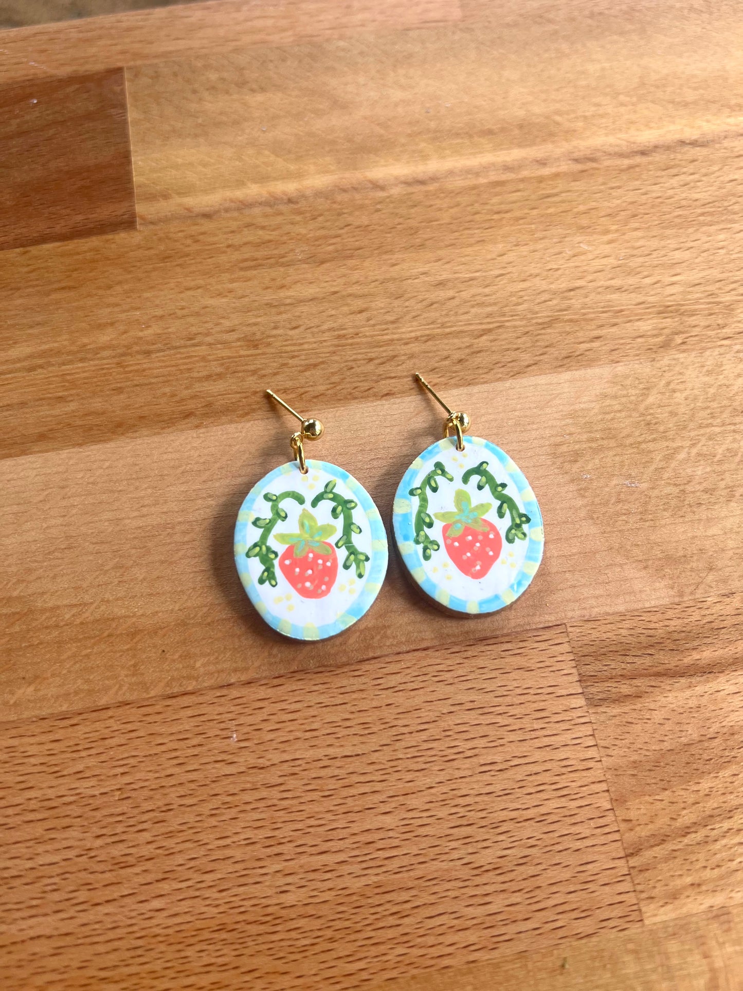 Welcome to the Market | Polymer Clay Dangles
