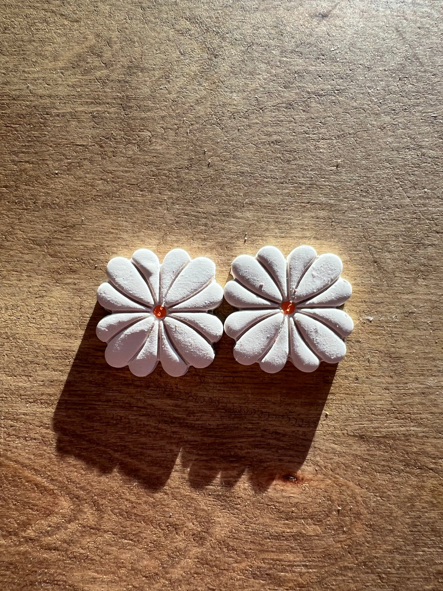 Daisy | Polymer Clay Drop Earring