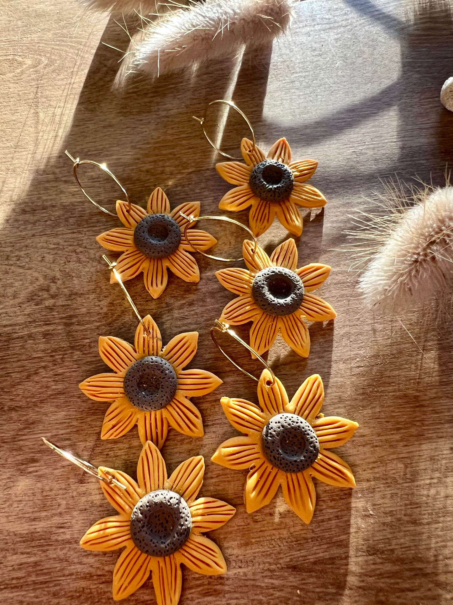 Sunny | Polymer Clay Drop Earring