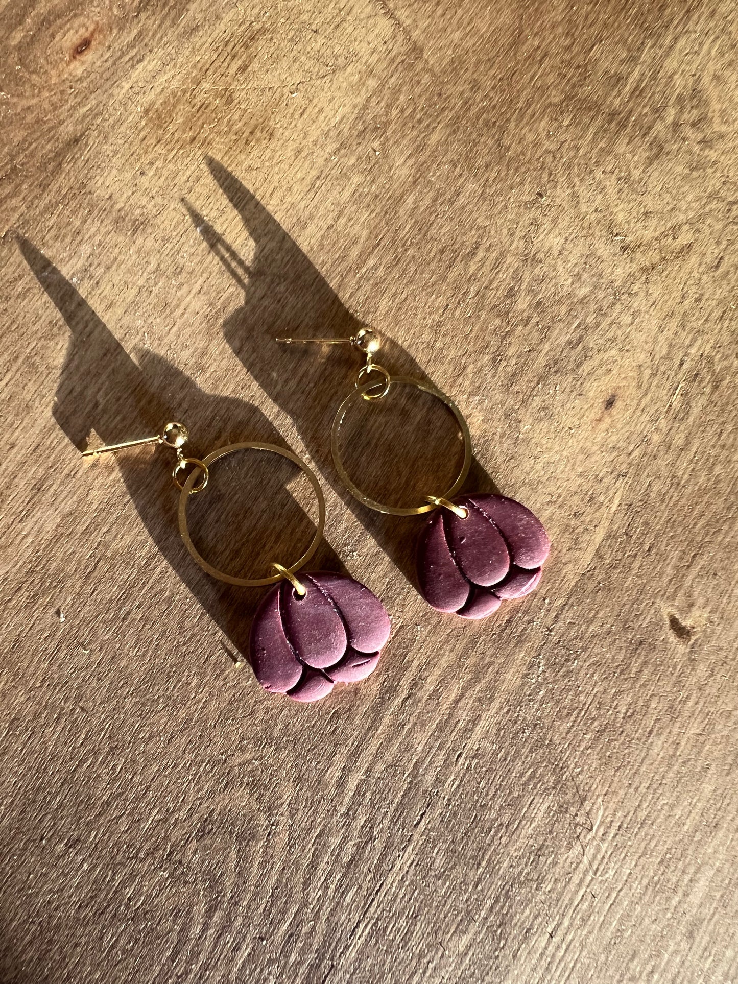 Flora | Polymer Clay Drop Earring