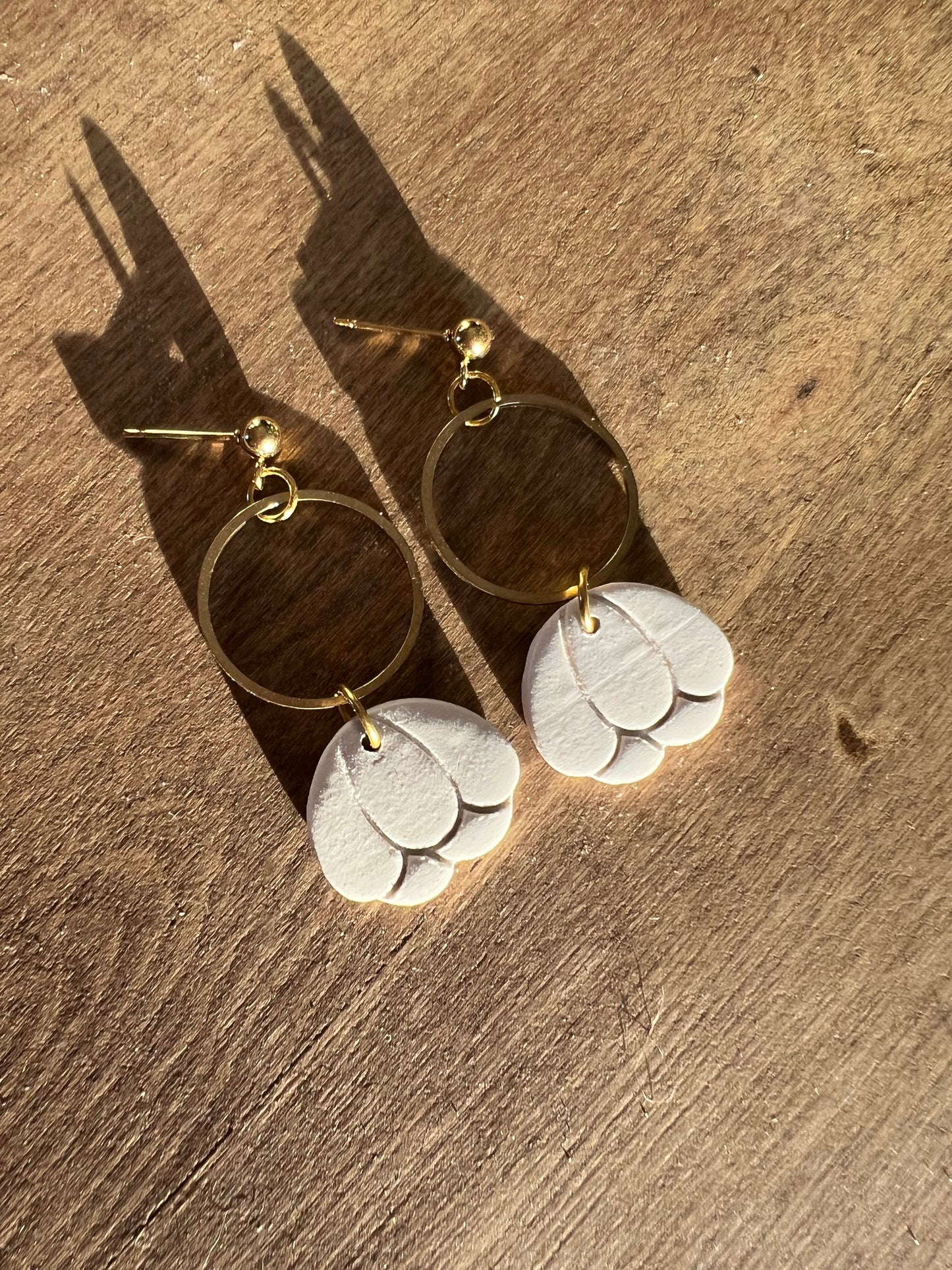 Flora | Polymer Clay Drop Earring