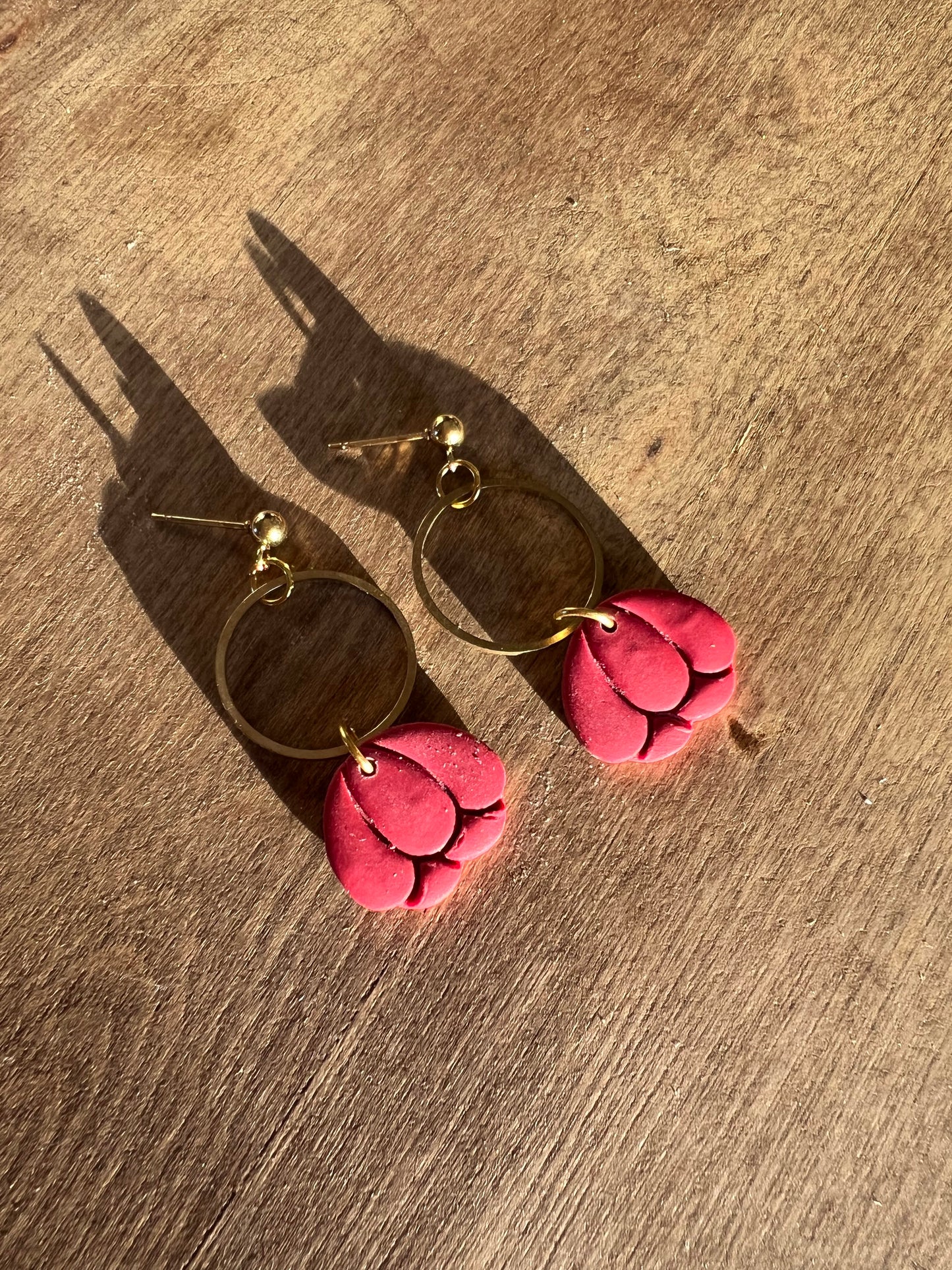Flora | Polymer Clay Drop Earring