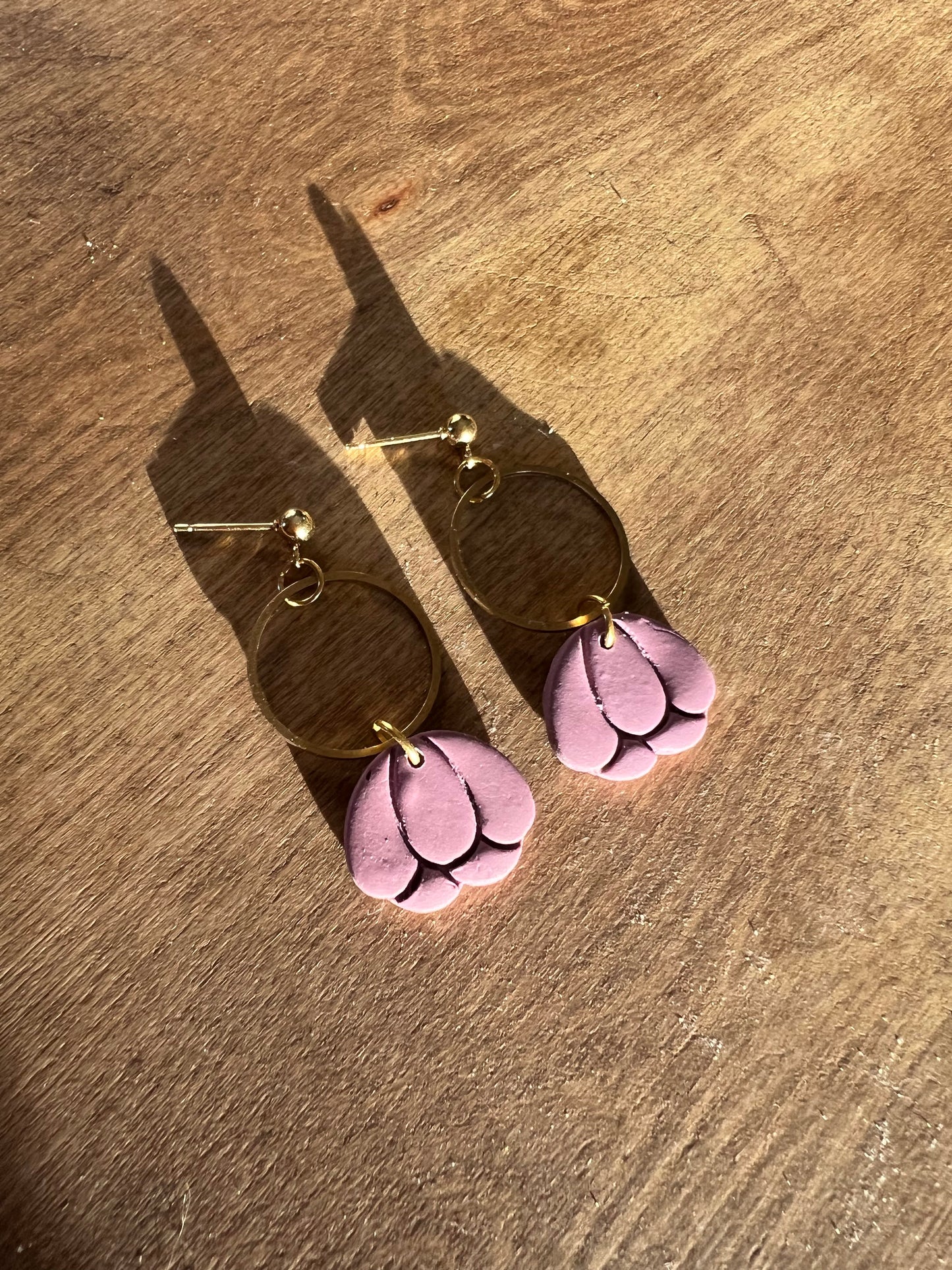 Flora | Polymer Clay Drop Earring