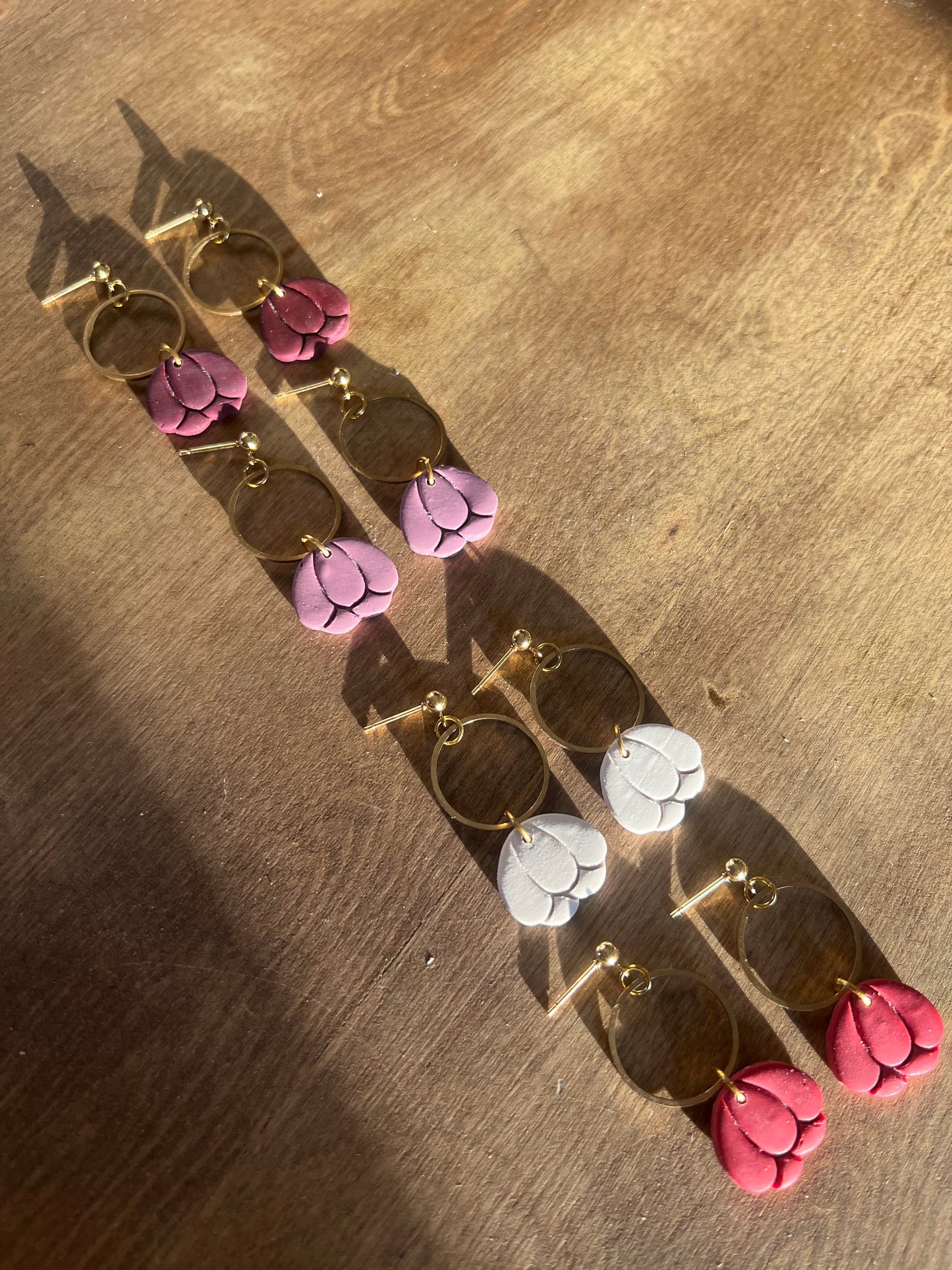 Flora | Polymer Clay Drop Earring