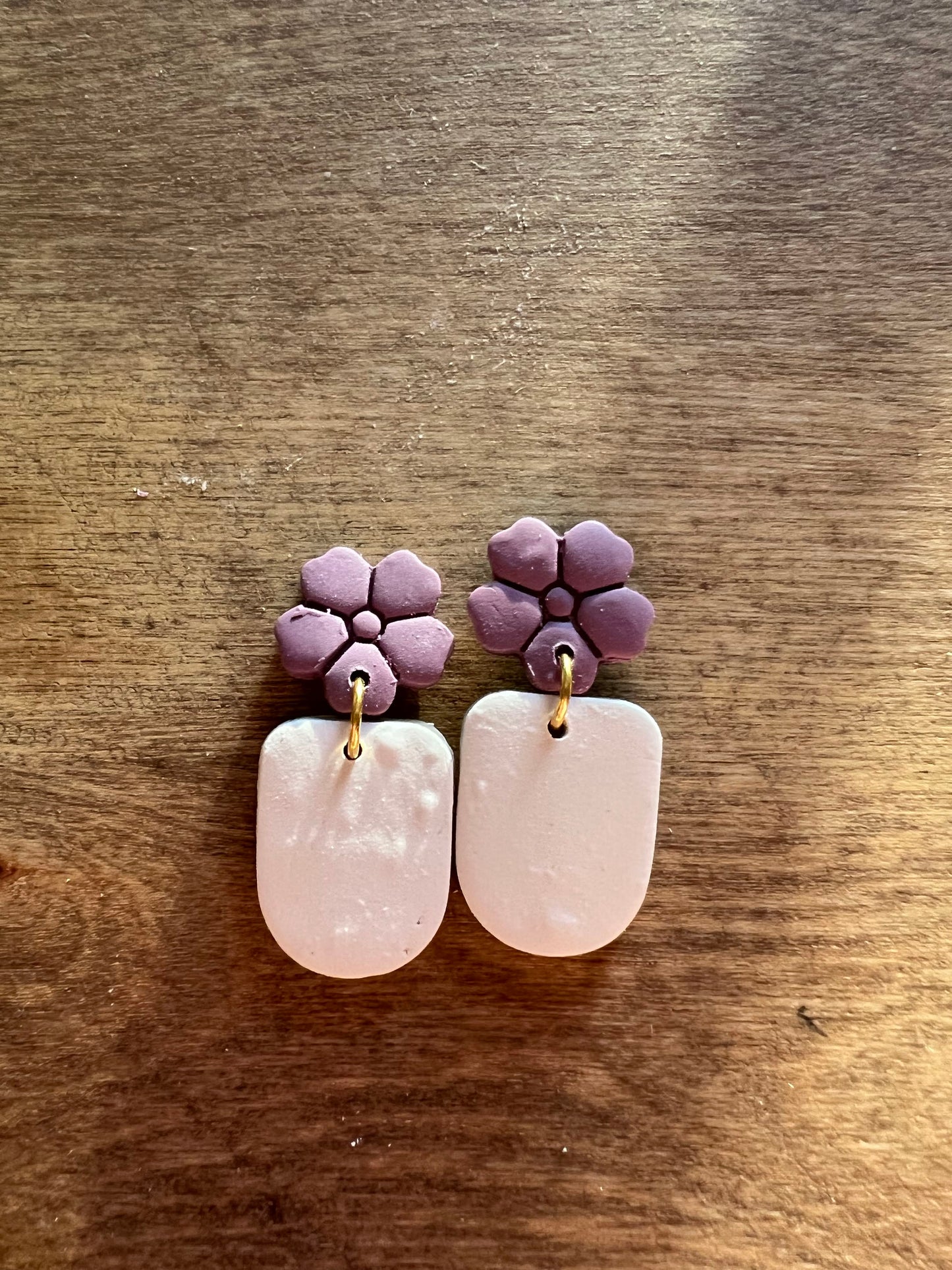Flower Pots | Polymer Clay Drop Earring