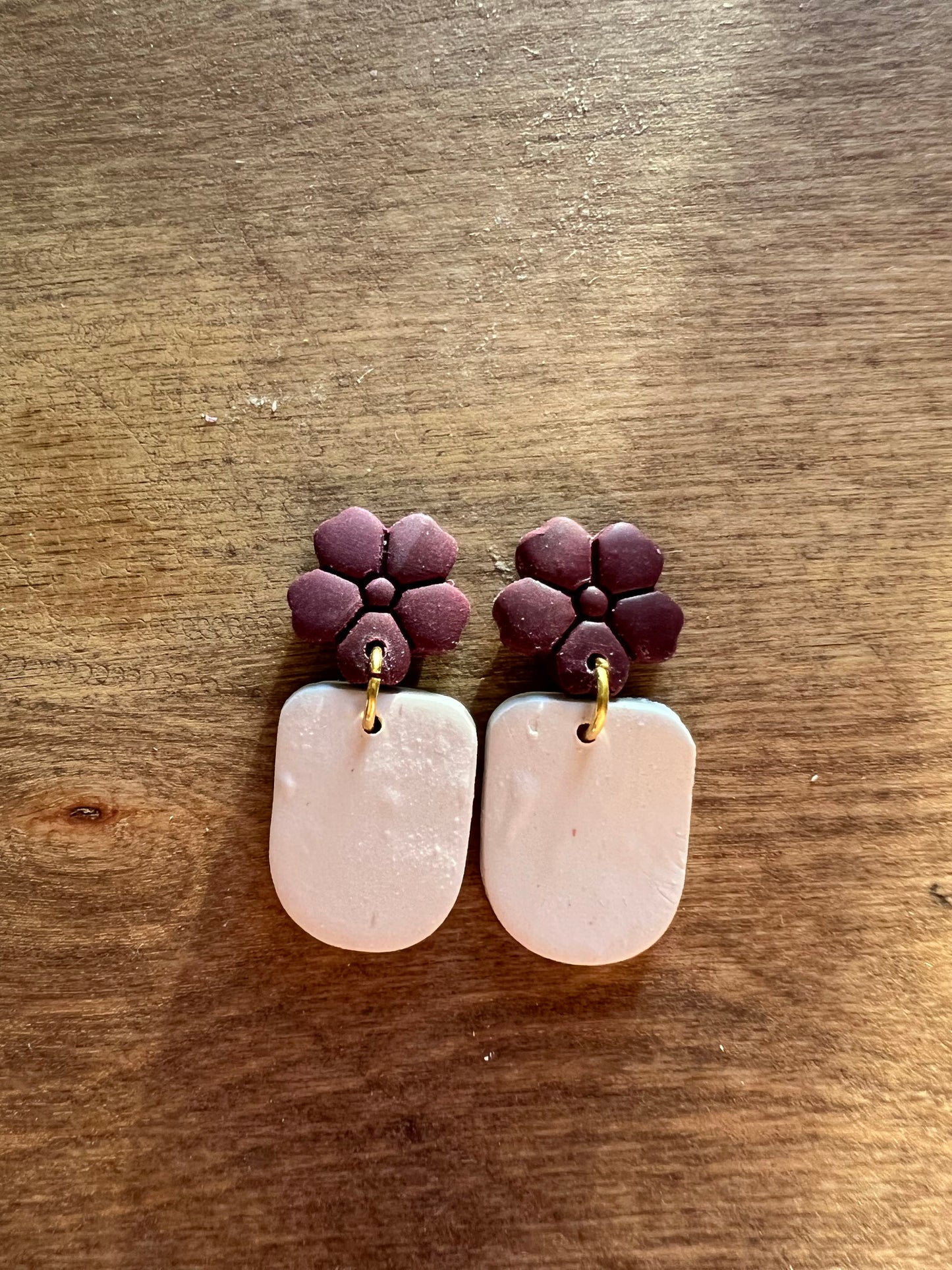 Flower Pots | Polymer Clay Drop Earring