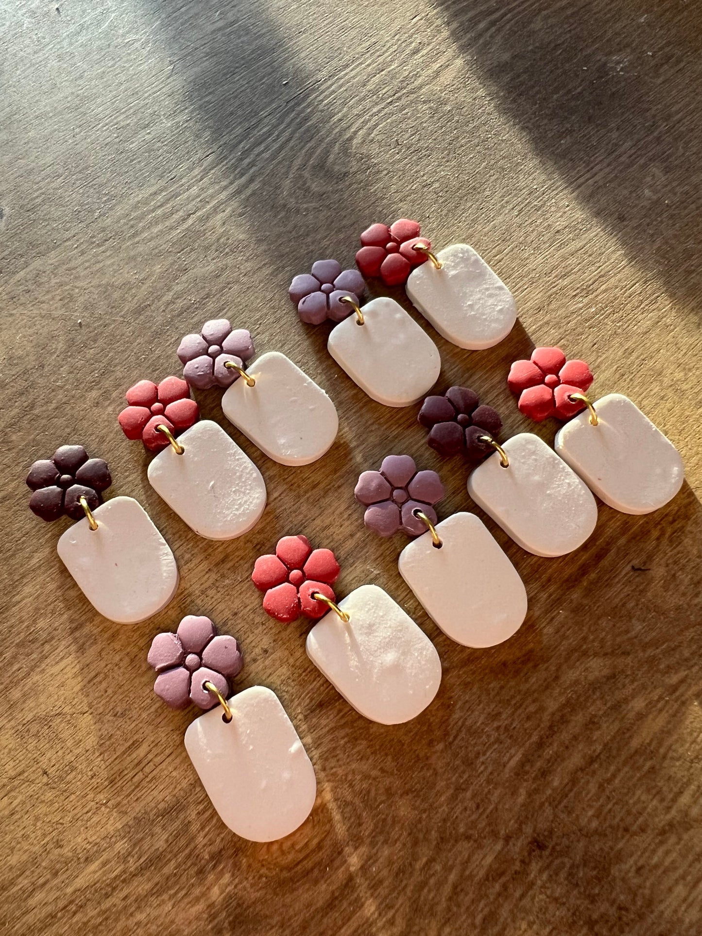 Flower Pots | Polymer Clay Drop Earring