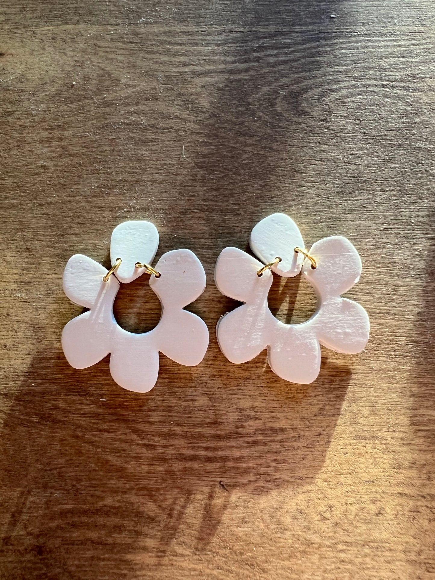 Petal Drops | Polymer Clay Drop Earring