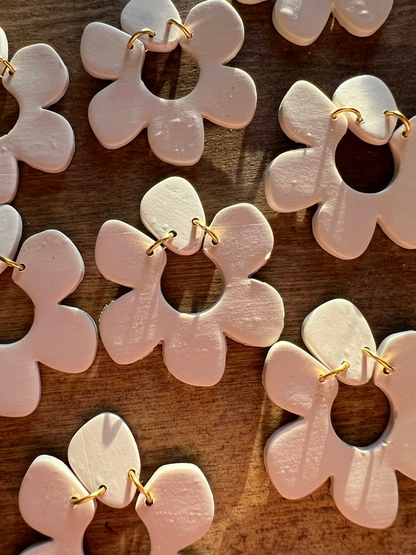 Petal Drops | Polymer Clay Drop Earring