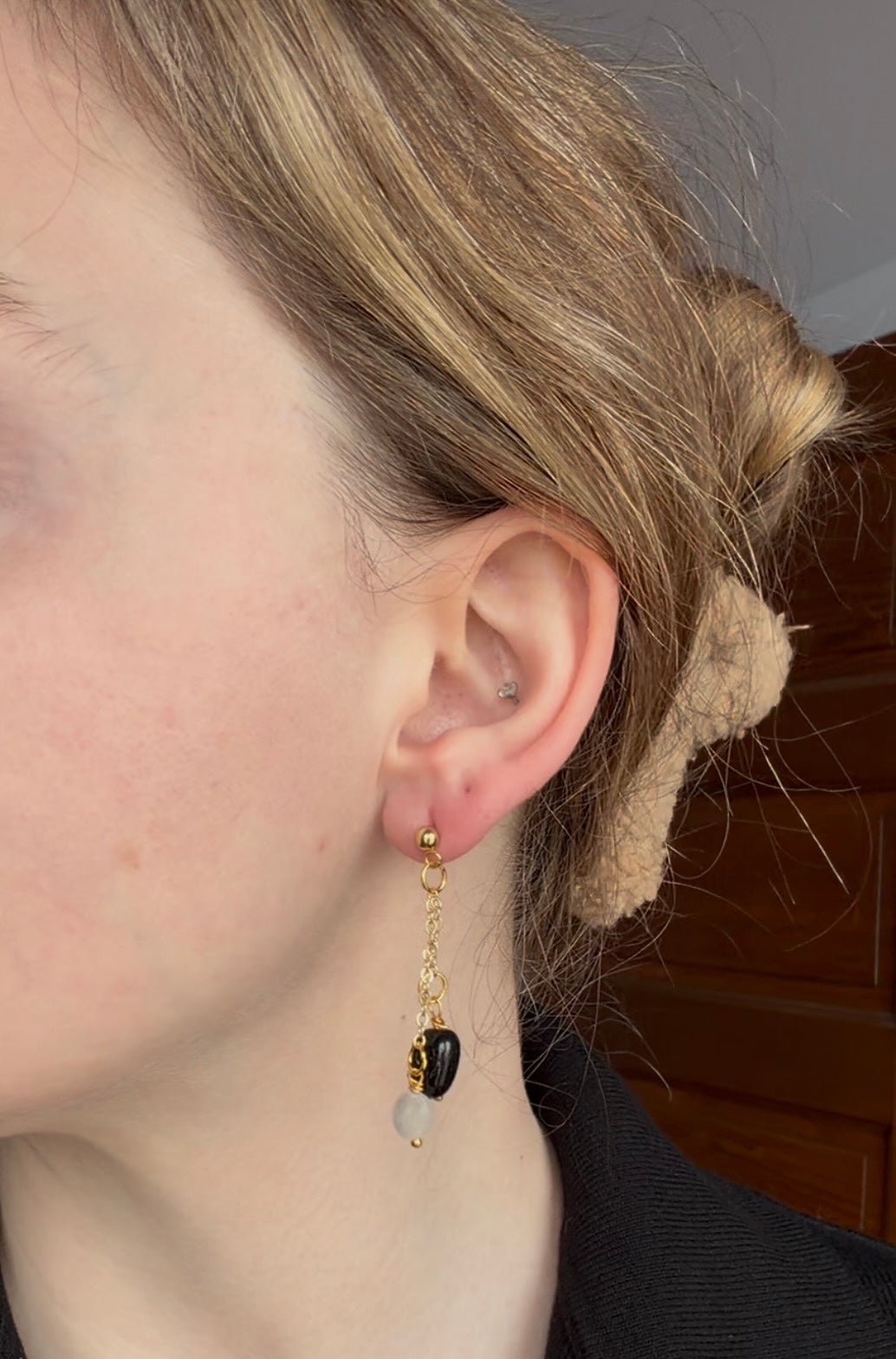 Lara | Double beaded dangle