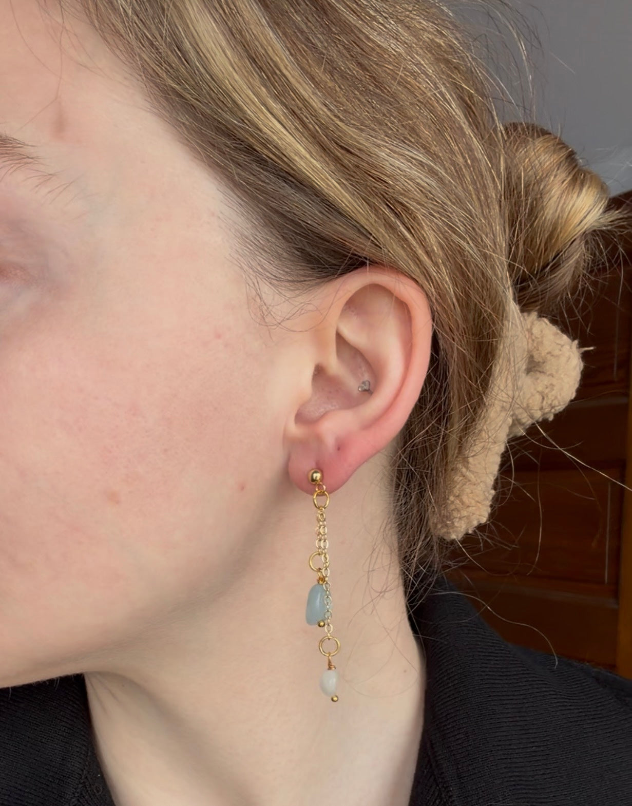 Lara | Double beaded dangle