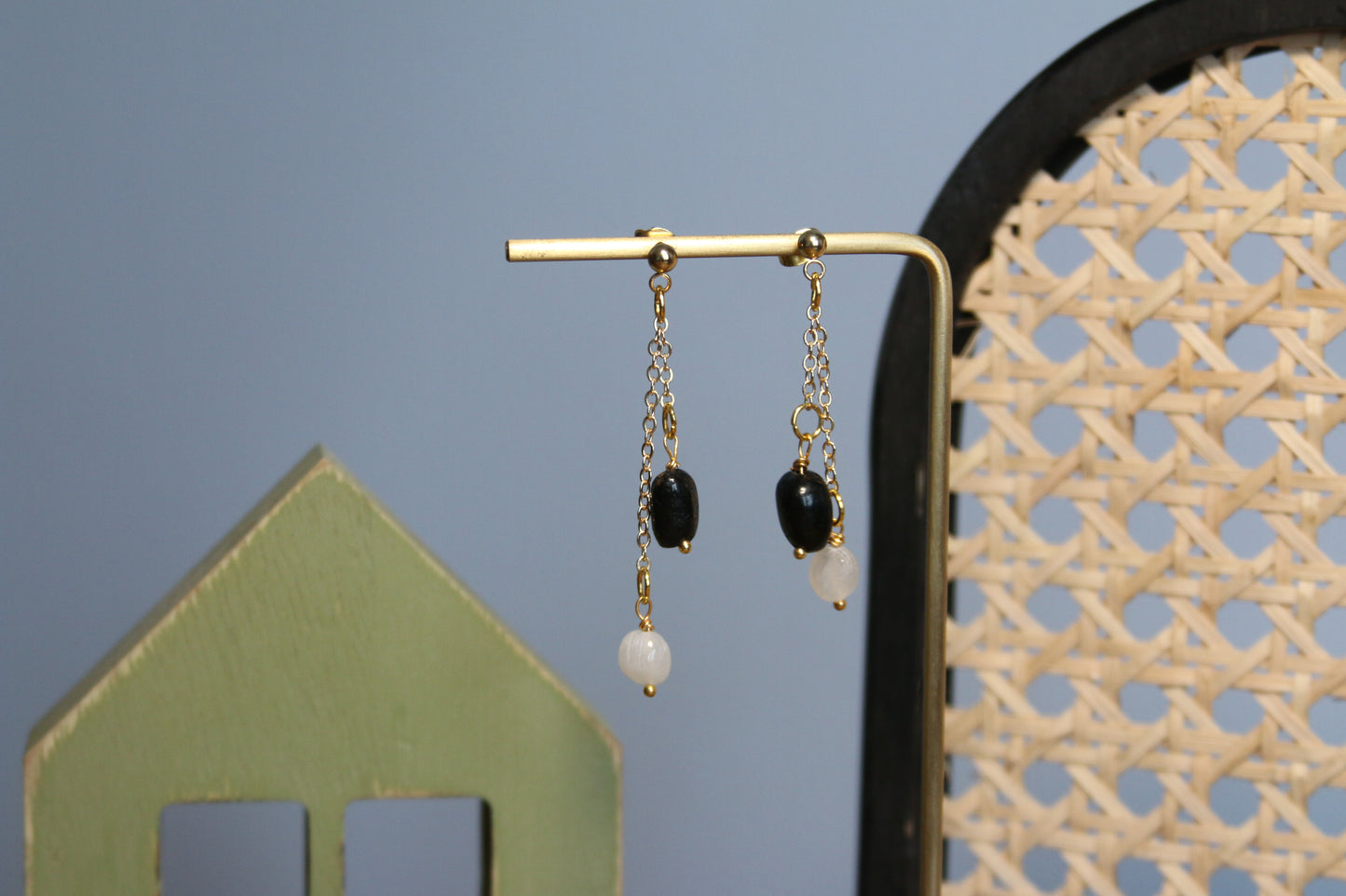 Lara | Double beaded dangle